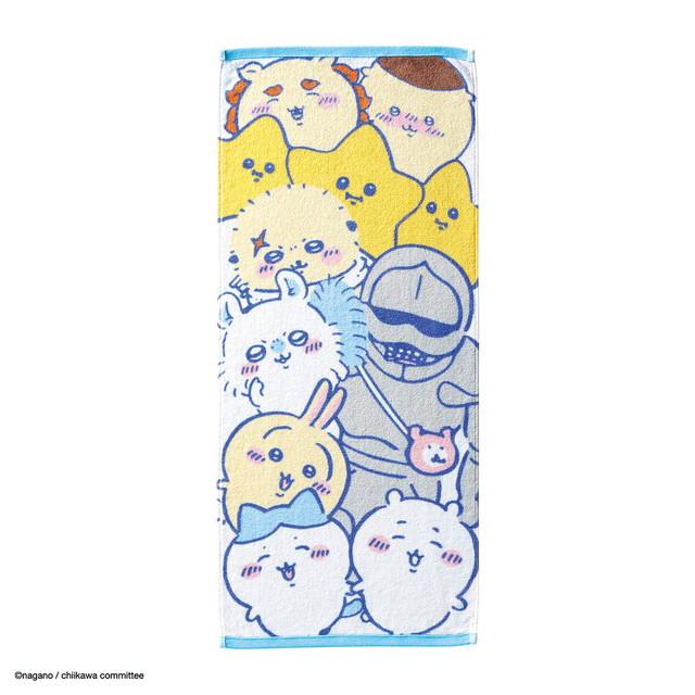 丸眞 ちいかわ フェイスタオル キャラクターグッズ 全6種類 : いいもの