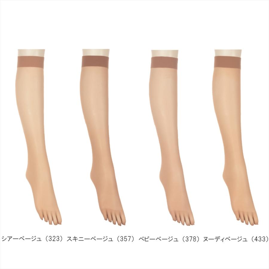 アスティーグ 新パッケージ！ アツギ 膝下丈 ストッキング 3足組 指 5
