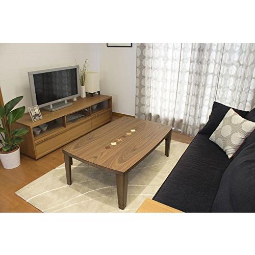 家具調こたつ エレガンス105円形 センターテーブル 協立工芸