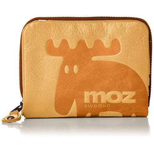 モズ 二つ折り財布 エルク Elk Znwe E Mono本舗 財布 帽子 ファッション小物 A Bqhnf 2214 スウェーデン発の北欧ブランドmoz モズ 大きく型押しされたエルク ヘラジカ がポイントの Elk シリーズ Elk キャメル 財布 レディース