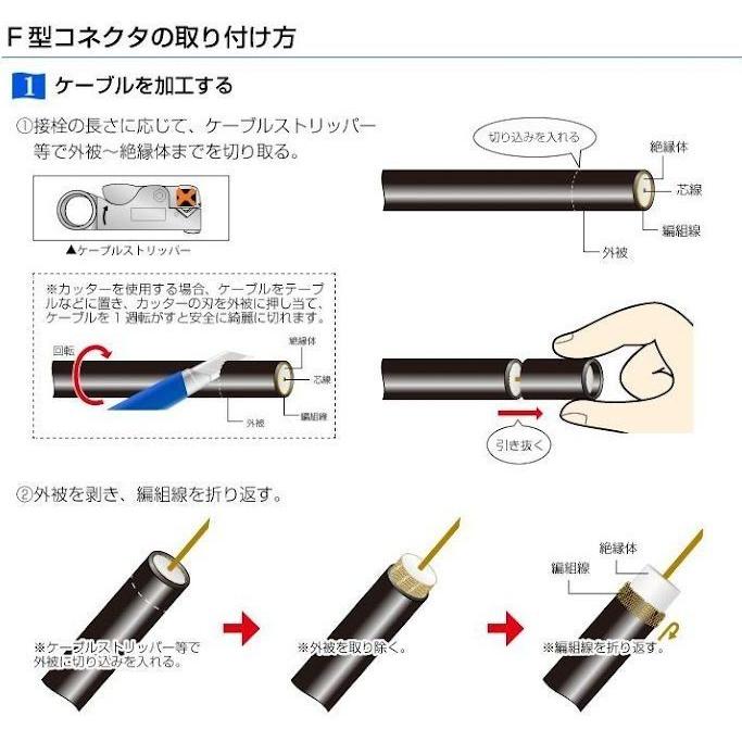 5C コネクタ アルミリング付 10個セット 4K8K対応 F型コネクタ F 5C コネクタ アルミリング付 10個セット 4K8K対応 F型コネクタ F
