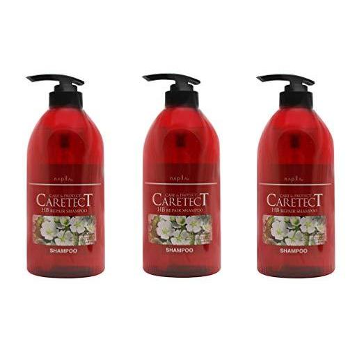 リアル ナプラ X3個セット ケアテクトhb 750ml リペアシャンプー シャンプー Panero Shop