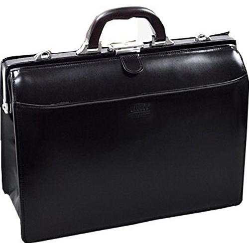 最安値挑戦！ 豊岡製鞄 A4 メンズ 本革 ダレスバッグ 日本製 (01-黒) 22304 ビジネスバッグ 口枠 ダレスバッグ