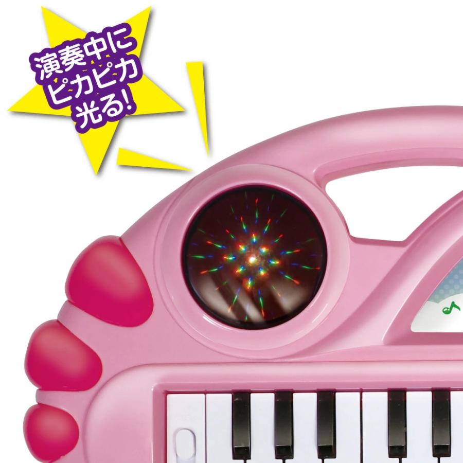 光る キッズキーボード 鍵盤 おもちゃ クリスマスプレゼント 女の子 