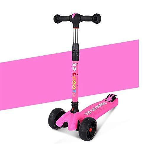 今季一番 2カラー ３輪キッズスクーター Led イージースケーター ピンク キッズ用 子供用 キックスケーター キックボード キックスケータ 光るウィール 乗用玩具一般 Www Oroagri Eu