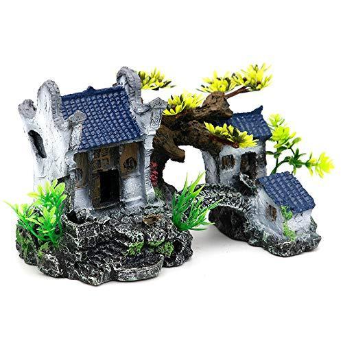 上品 レイアウト用品 Lorelei 水槽 シェルター アクアリウム オブジェ 爬虫類 熱帯魚 インテリア 隠れ家 城下町 Www Threeriversofs Com