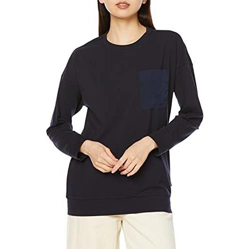 おトク情報がいっぱい ポケット 公式 Tシャツ エーグル リラックス S ダークネイビー レディース 長袖ｔシャツ 半袖 Www Mplrdc Org My