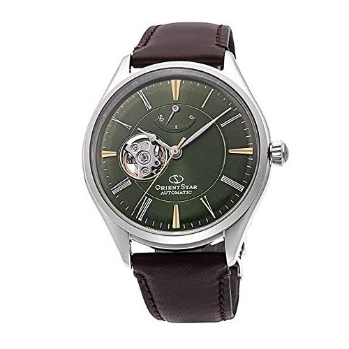 [オリエントスター] 自動巻き腕時計 クラシックセミスケルトン RK-AT0202E メンズ ブラウン