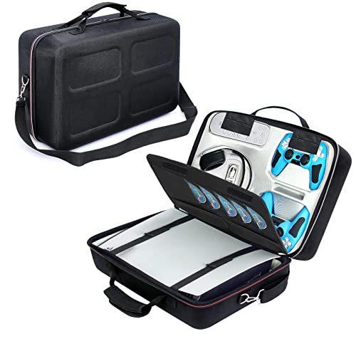 Playstation キャリーバッグ Ps5対応 保護ケース 収納用バッグ Ps5 Bqkozfin 5 防水 防塵 旅行用 本体や周辺機器を収納 周辺機器 ずっと気になってた Themtransit Com