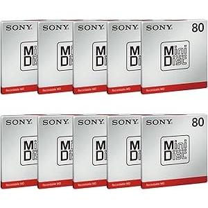 SONY ミニディスク MDW80T 10枚セット 80分 MD ソニー : eモノ倉庫