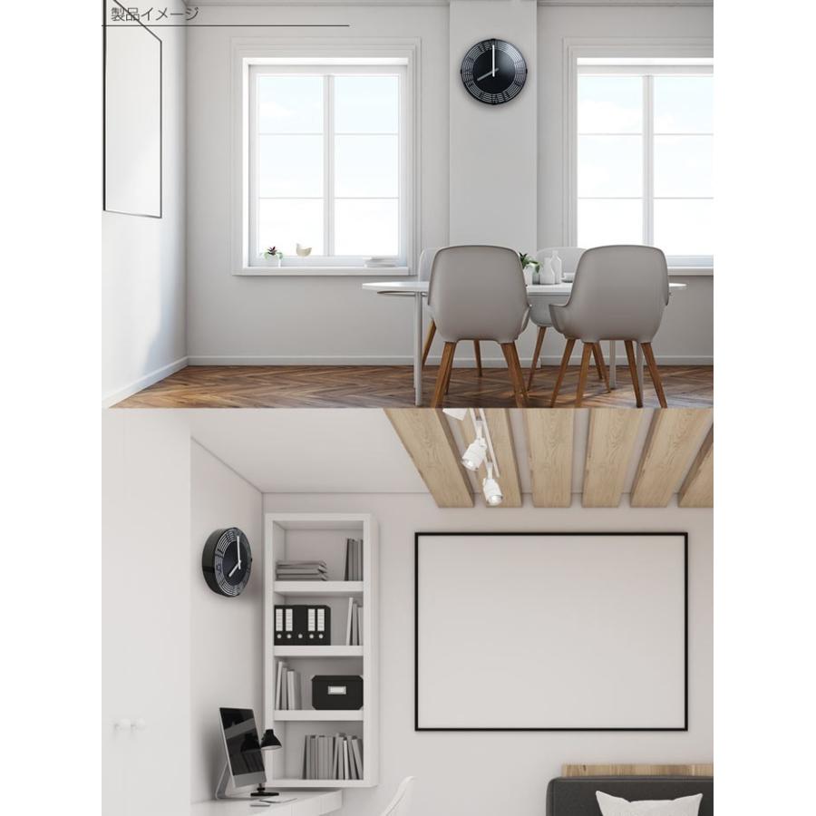 インテリア時計 chinmin 楽天市場】掛け時計 スリットアニメーション 【 EM-G135-R 】 Roman