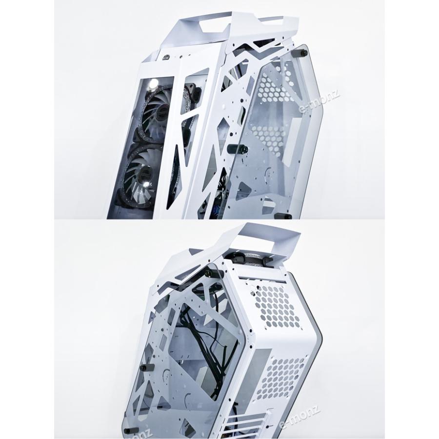 PCケース 【 白鷺城 】 白 RGBファン4基 水冷対応 ゲーミング PCケース 【 白鷺城 】 白 RGBファン4基 水冷対応 ゲーミング