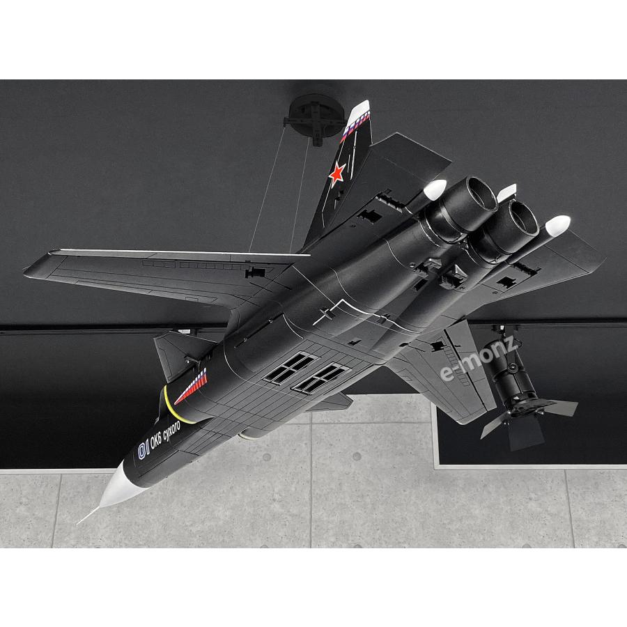 ビッグサイズ戦闘機 模型 【SU-47 模型タイプ】 ビックスケール 完成品