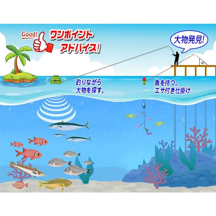 ワイヤレスな魚群探知機で大物をゲットせよ Wi-Fi Fish Finder【LUCKY LAKER】｜e-monz｜05