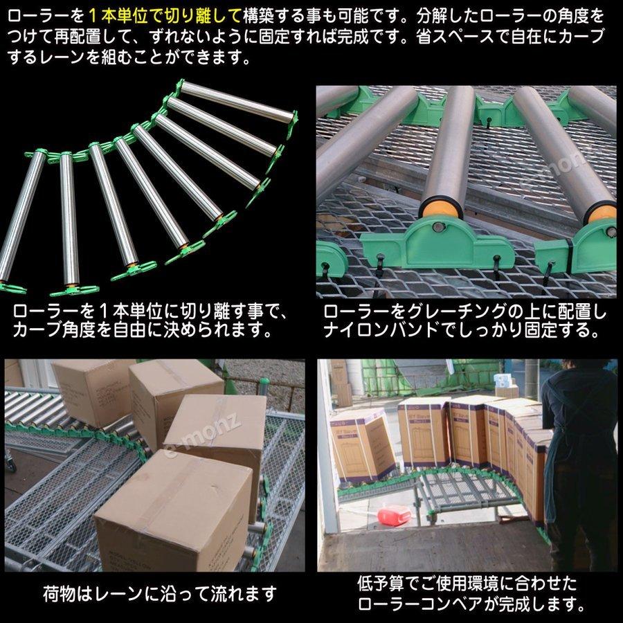 当社製品保証1年！インボイス対応！] ローラーコンベア 【 連結丸 