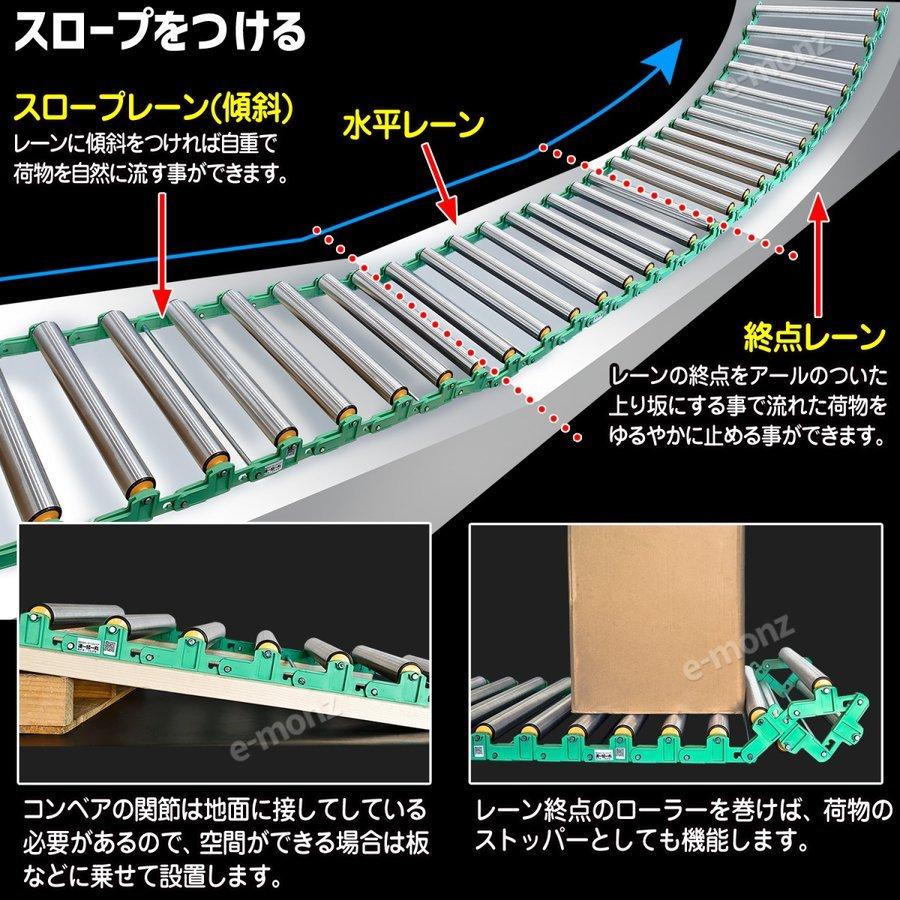 ローラーコンベア 【 連結丸 フレックス 】 特許取得済 アルミ ローラーコンベア 【 連結丸 フレックス 】 特許取得済 アルミ