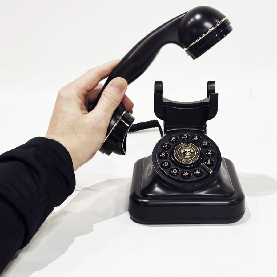 黒電話、レトロな黒電話、アンティーク黒電話、手回し黒電話 黒電話 レトロ アンティーク Yahoo!オークション -「ダイヤル式