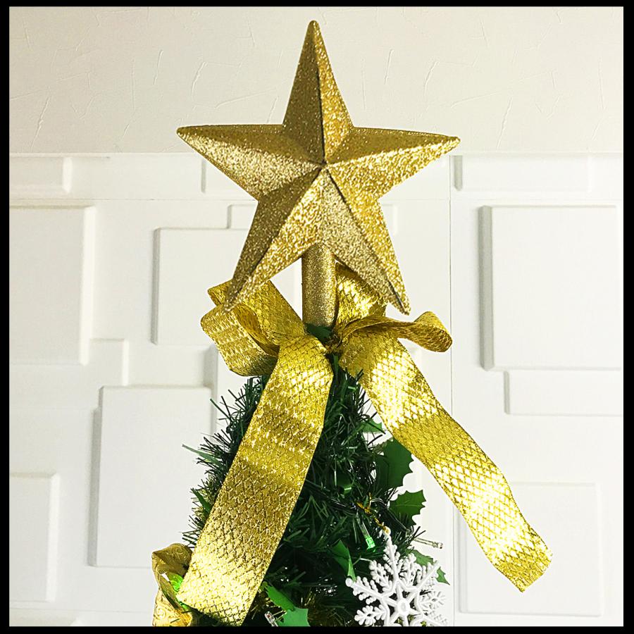 超速組立 クリスマスツリー 【 ワン・ツー・ツリー ゴールドリボン