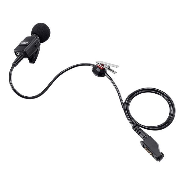 ICOM（アイコム） タイピン型マイクロホン 防水 PTTスイッチ付 HM-163A