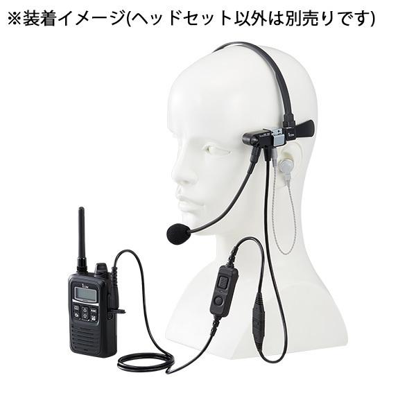 アイコム ICOM ヘッドセット イヤホン型 HS-102 IP無線用 登録局用 | ICOM | 02