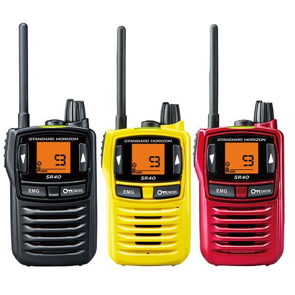 八重洲無線 トランシーバー 防水 大音量 高音質 SR40 スタンダード