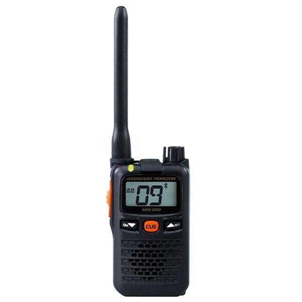 爆買 トランシーバー SRS220A 業務用 防塵 防水 Bluetooth対応 乾電池1本 八重洲無線 スタンダードホライゾン 特定小電力トランシーバー 中継器対応の画像