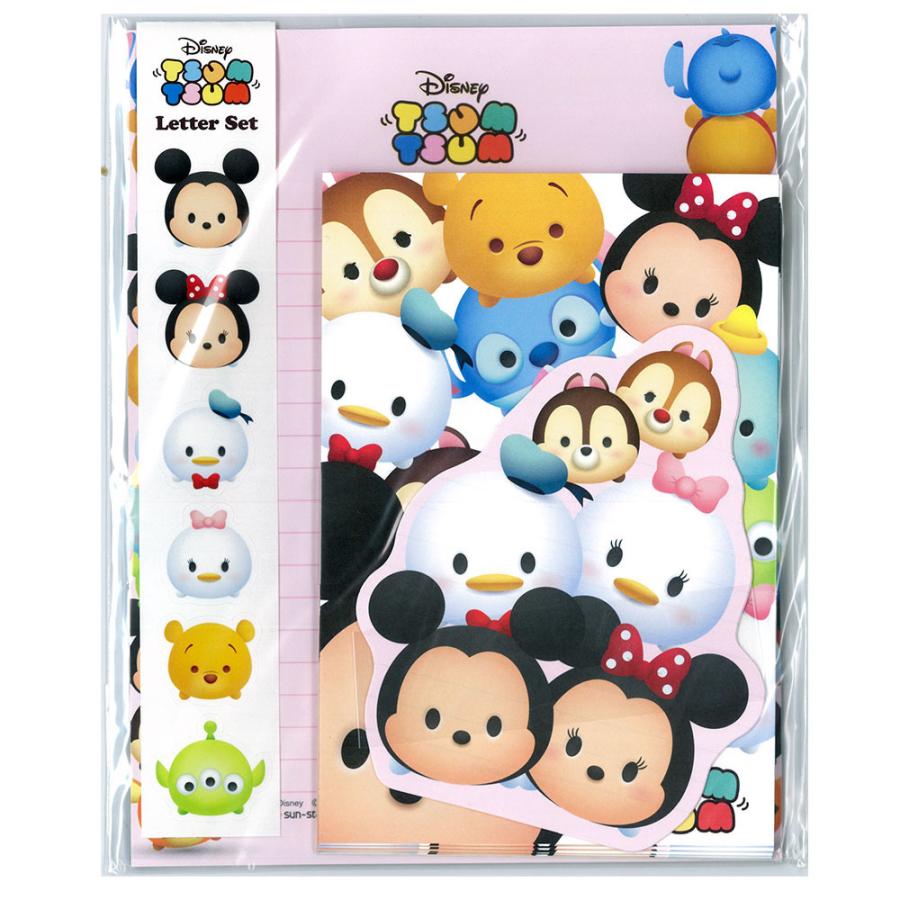 ディズニー レターセット ツムツム A Sa バラエティショップe Na E Na Y 通販 Yahoo ショッピング