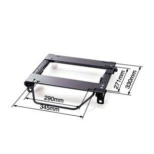 BRIDE/ブリッド スーパーシートレール MOタイプ ローバー ミニ/99XA 左  