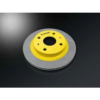 D-SPORT/ディースポーツ ブレーキローター Type-S ミラ ジーノ/L711S ベンチレーテッドディスク車用 商品番号：43512-B011