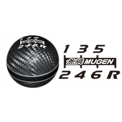 無限（MUGEN） カーボンシフトノブ ブラック インテグラ タイプR/DC5 