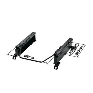 ブリッド スーパーシートレール RBタイプ NT32 エクストレイル 右 