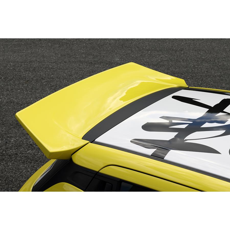 チャージスピード スイフトスポーツ ZC33S リアルーフスポイラー FRP製