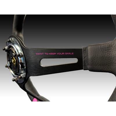 MOMO/モモ DRIFT PINK RIBBON （ドリフト ピンク リボン）350mm 50周年