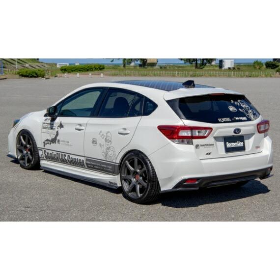 チャージスピード CHARGESPEED インプレッサ スポーツ GT# A/B/C ボトムライン アンダスポイラー3点セット カーボン製の画像