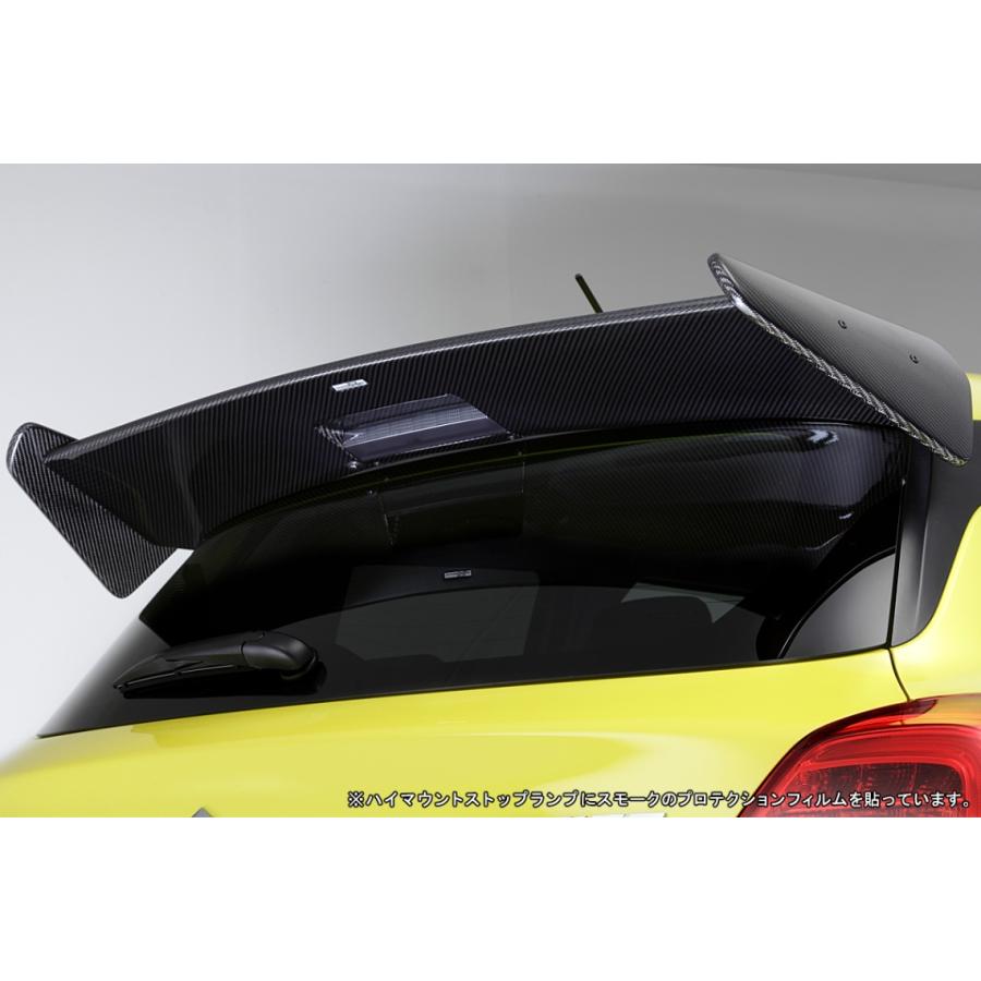 チャージスピード スイフトスポーツ ZC33S リアルーフスポイラー FRP製 