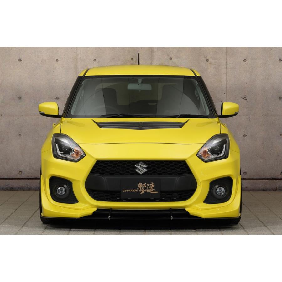 スイフトスポーツzc33s カーボンボンネット ダクト付き 軽量エアロパーツ チャージスピード スイフトスポーツ ZC33S ボンネット ダクト付