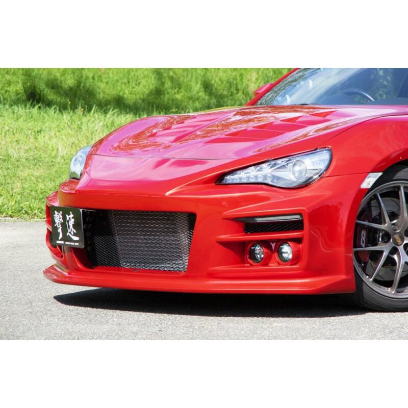 チャージスピード BRZ ZC6 フロントバンパー TYPE-3 FRP製 ※専用LED