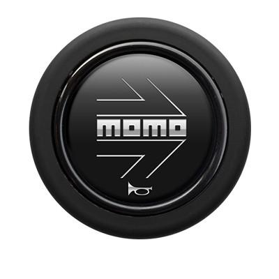 激安人気新品 MOMO モモ センターリングありステアリング専用ホーンボタン ARROW メーカー公式 MATT BLACK マットブラック アロー 商品番号：HBR-02