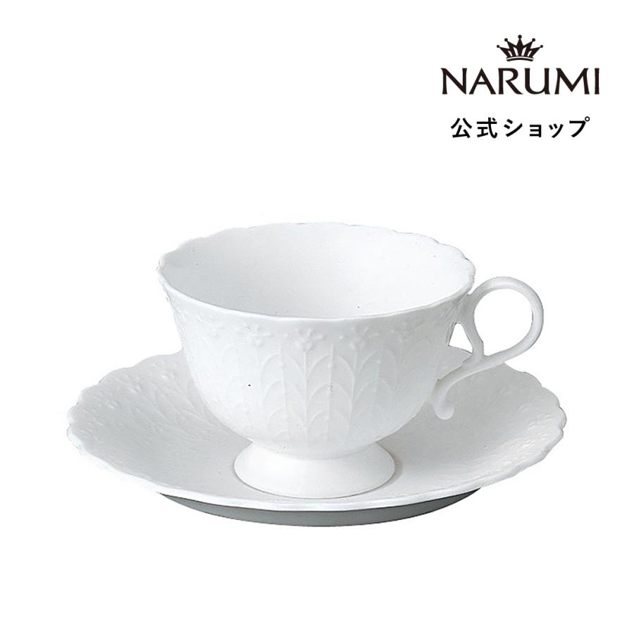 NARUMI ティーカップ コーヒーカップ & ソーサー 1客 200cc ナルミ