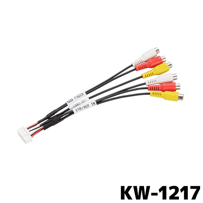 イクリプス KW-1217 Non-FADER/AUX・VTR INVIDEO OUT用拡張配線コード ...