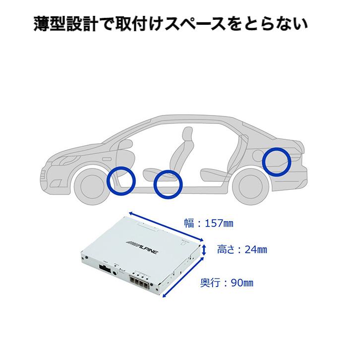 ALPINE アルパイン 4×4地上デジタルチューナー HDMI接続専用 TUE ALPINE アルパイン 4×4地上デジタルチューナー HDMI接続専用 TUE