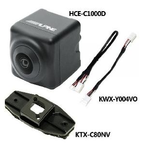 ALPINE HCE-C1000D-W バックカメラ ALPINE（アルパイン） バックカメラセット ALPINE HCE-C1000D-NVE クロ