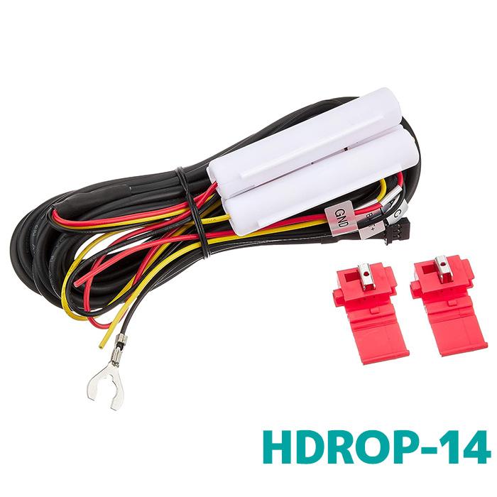 最大92％オフ！ ドライブレコーダー用 HDROP-14 ドライブレコーダー コムテック 駐車監視 直接配線コード 長さ約4m somh