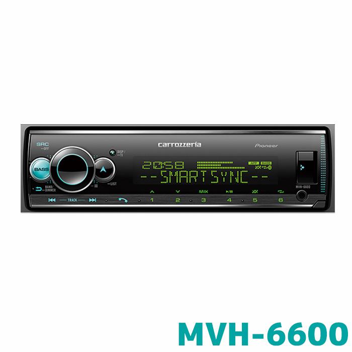 Pioneer（パイオニア） カーオーディオ MVH-6600 Bluetooth/USB