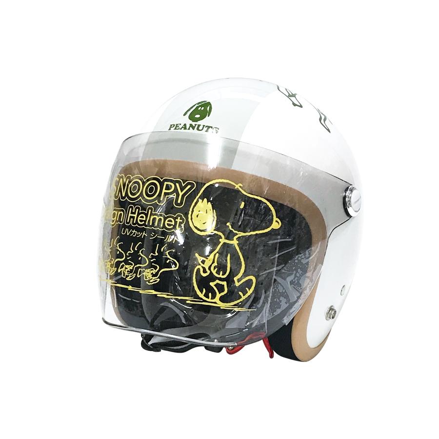在庫有 送料無料 アークス スヌーピー Snoopy シールド付 ジェットヘルメット Snj 73 Peek A Boo フリー 57 59ｃｍ Arx Snj 73 Eネット通販 通販 Yahoo ショッピング