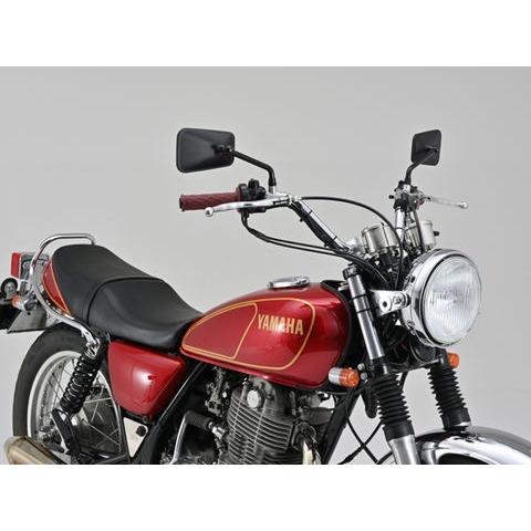 かんの DAYTONA（デイトナ） ハイビジミラー CLASSIC M10 ブラック/ロー