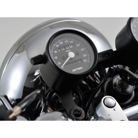 DAYTONA（デイトナ） 機械式スピードメーター φ60 ホワイトLED照明