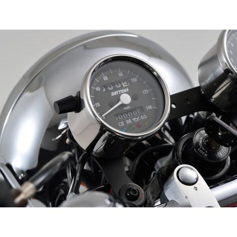 DAYTONA デイトナ 機械式スピードメーター Φ60 ホワイトLED照明 DAYTONA（デイトナ） 機械式スピードメーター φ60 ホワイトLED照明