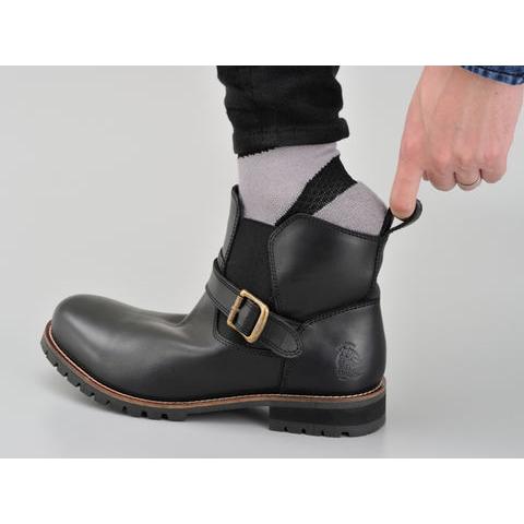 デイトナ（DAYTONA）HBS-008 サイドゴアブーツ／ブラック｜カラー