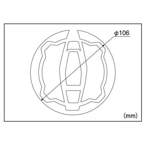 デイトナ（DAYTONA）フューエルキャップパッド（ポッティングタイプ）　SUZUKI２(99145) | DAYTONA（バイク用品） | 02